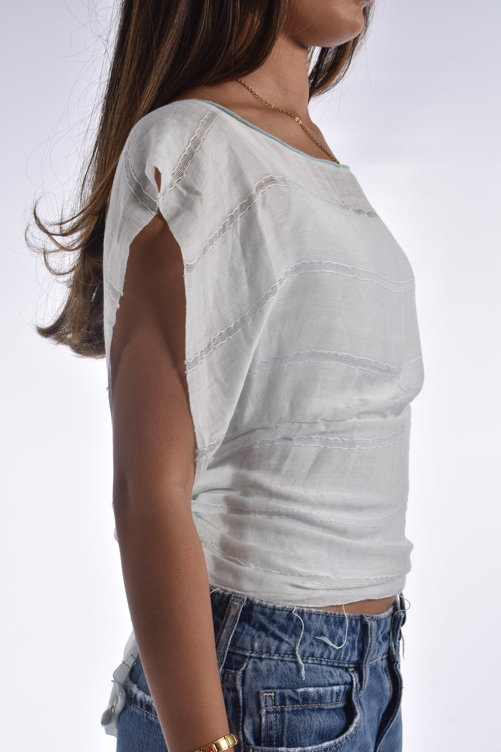 The Lily Top Turquoise