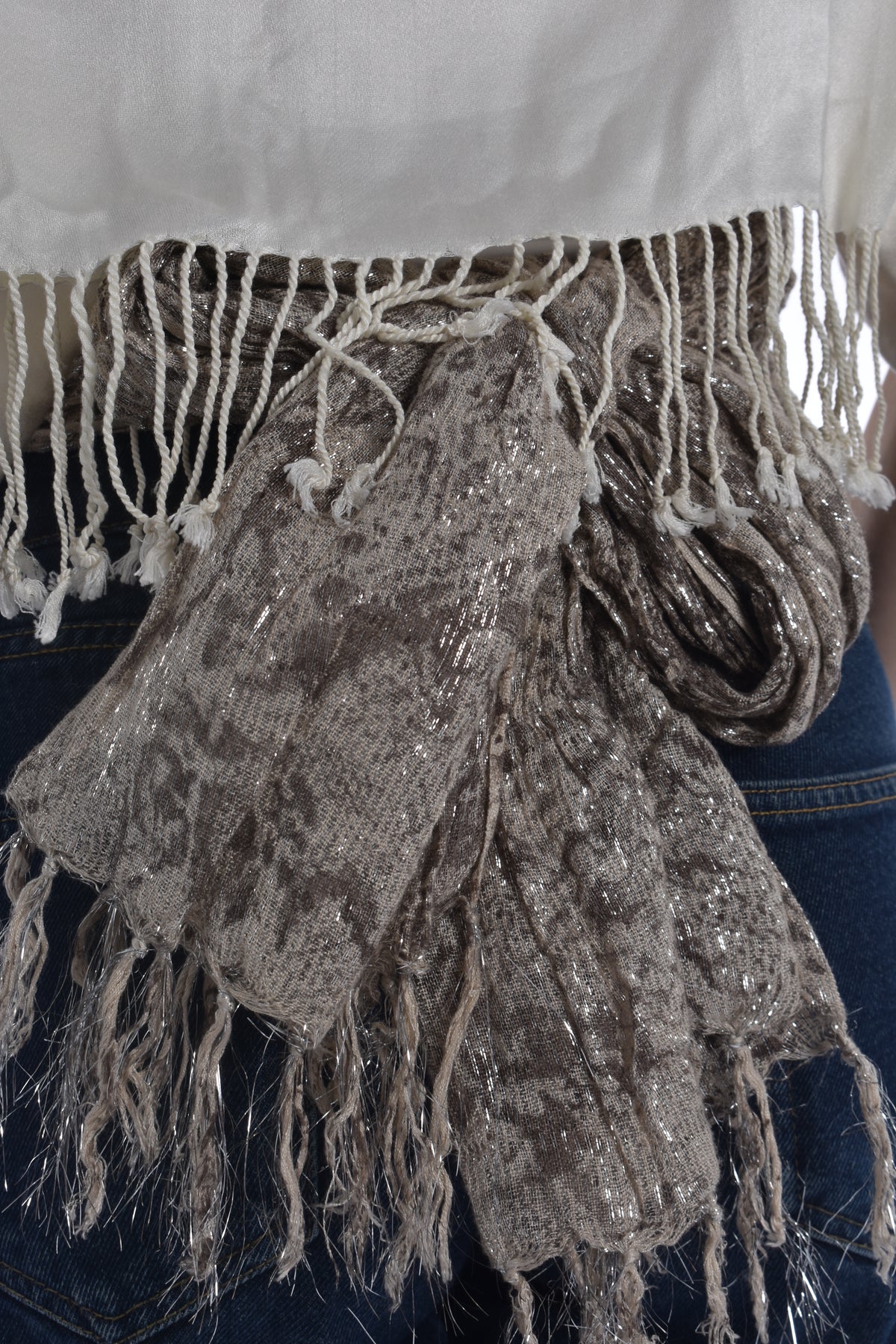 The Isla Top Snakeskin Print