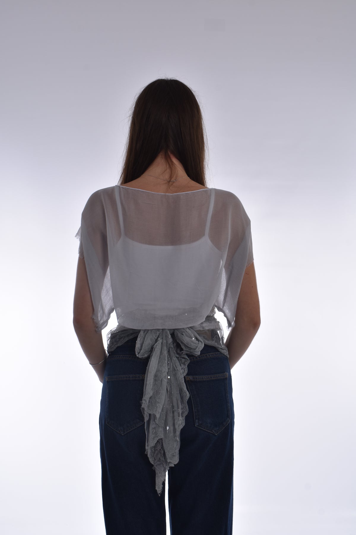 The Immy Top Grey