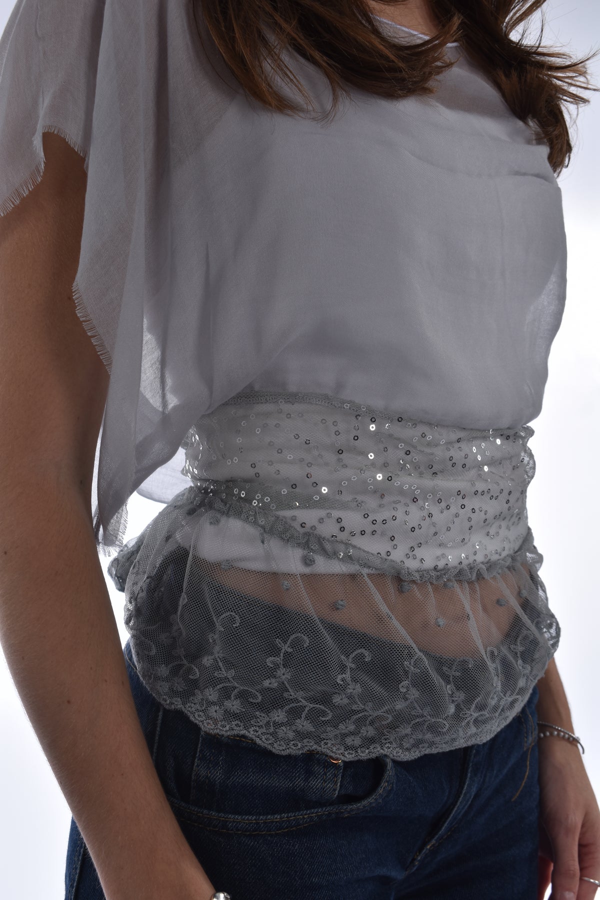 The Immy Top Grey