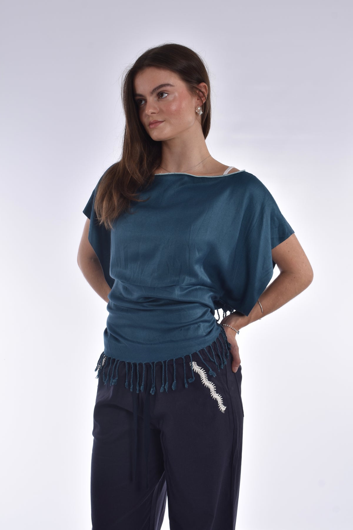 The Lily Top Emerald