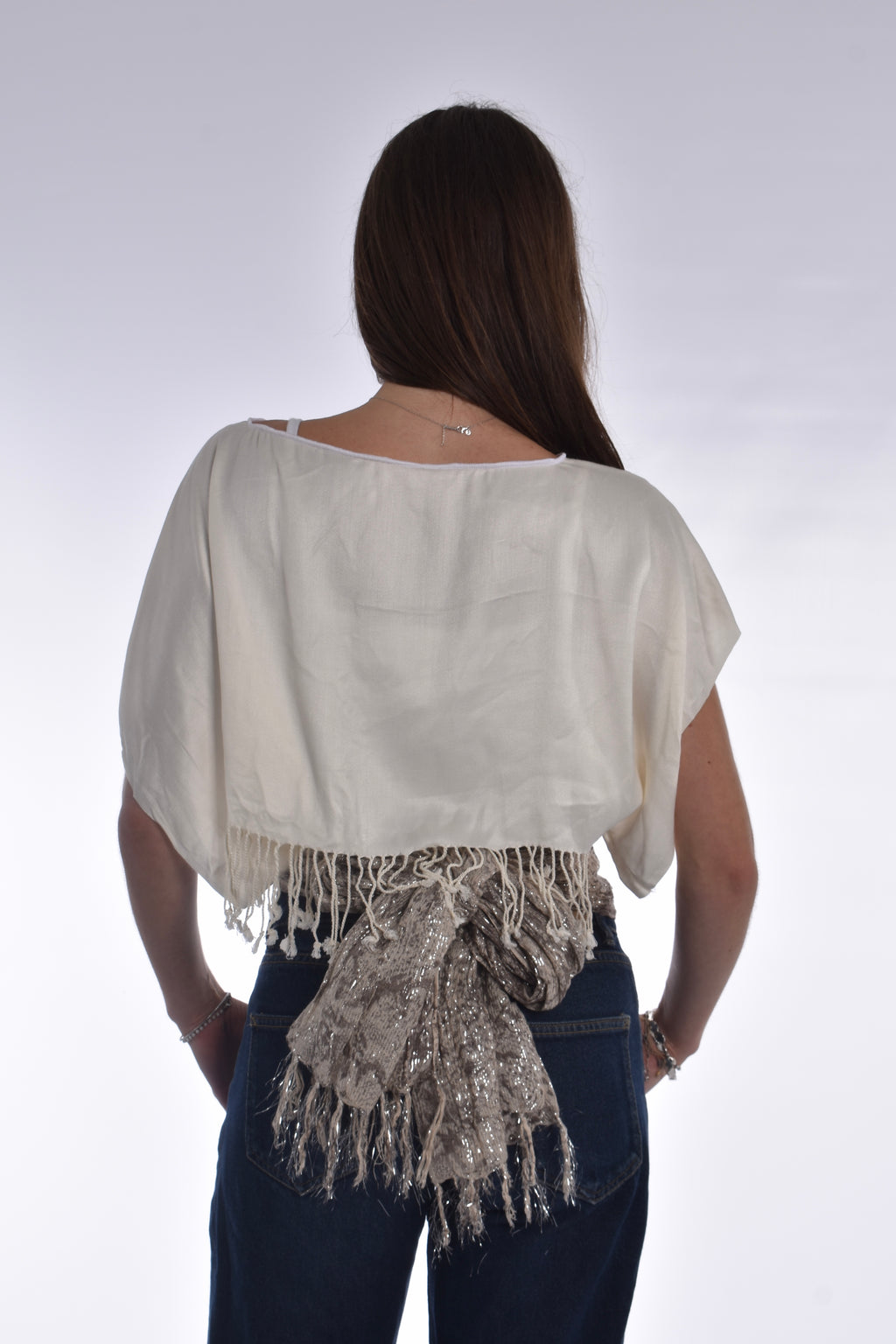 The Isla Top Snakeskin Print