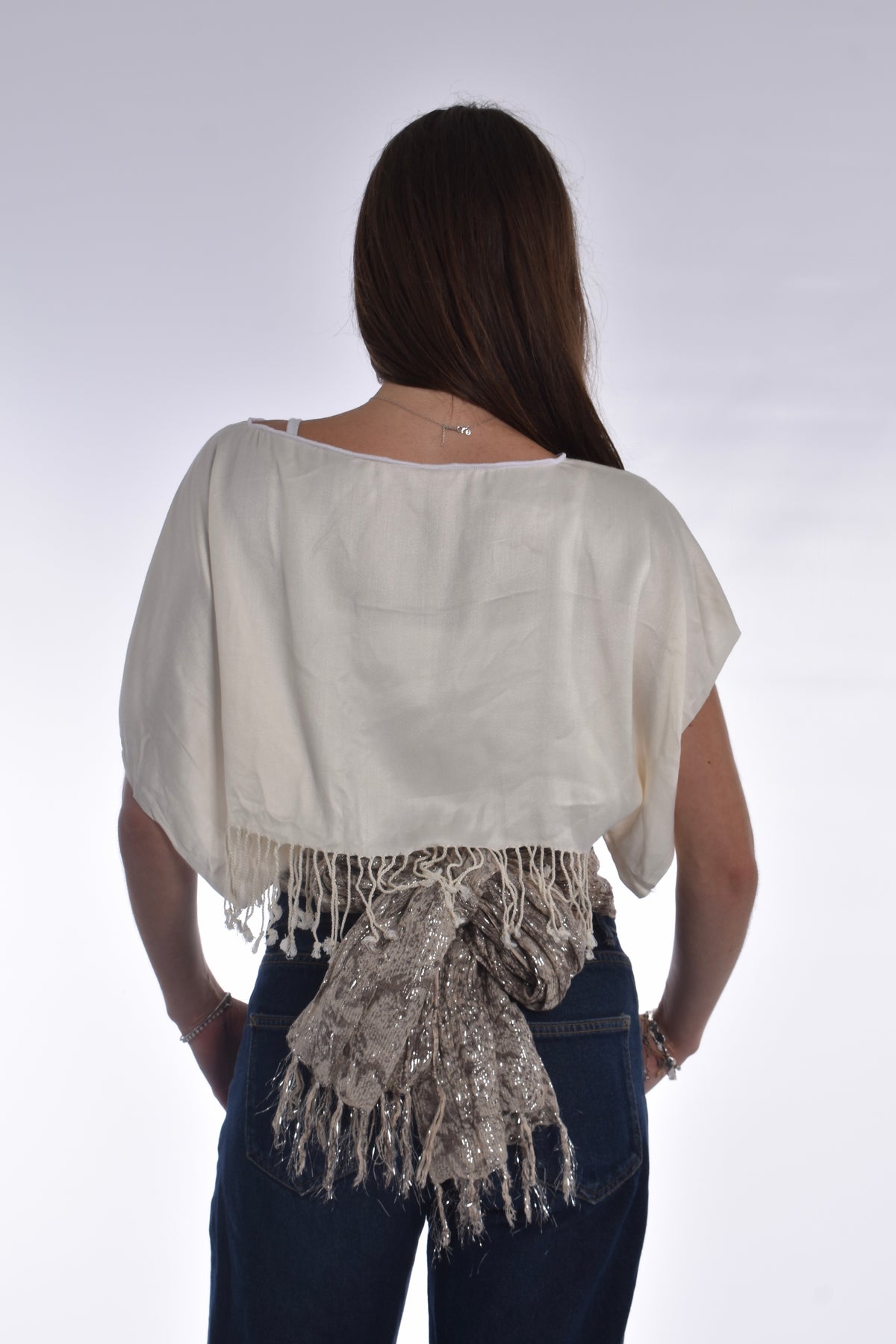 The Isla Top Snakeskin Print