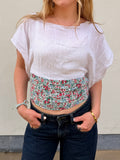 The Lily Top White Floral