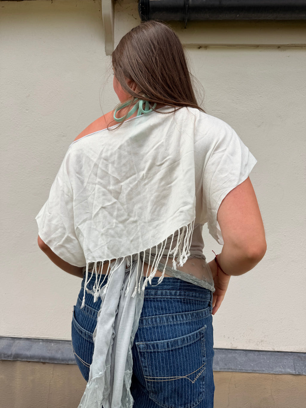 The Lily Top Lacey Grey