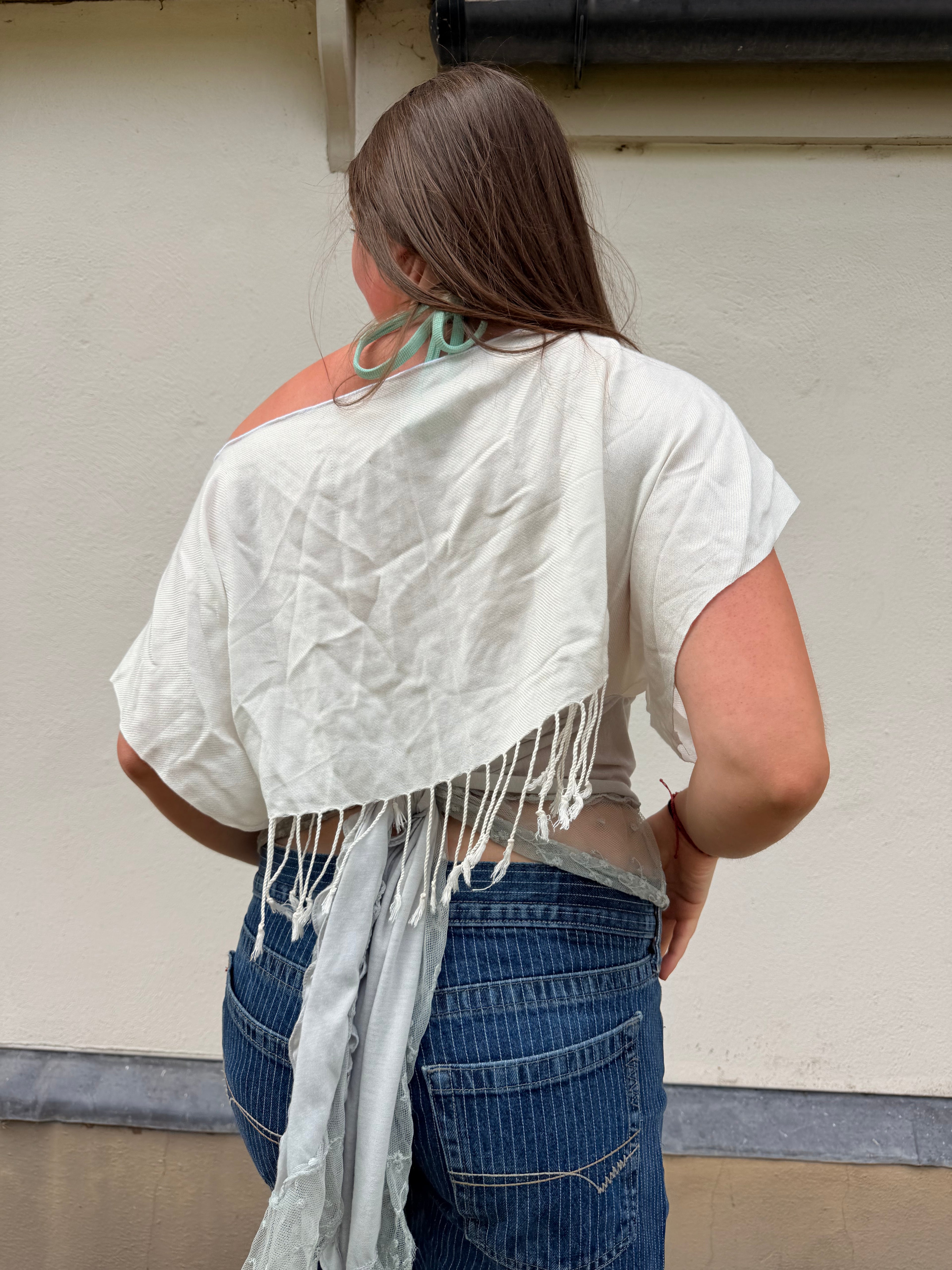 The Lily Top Lacey Grey