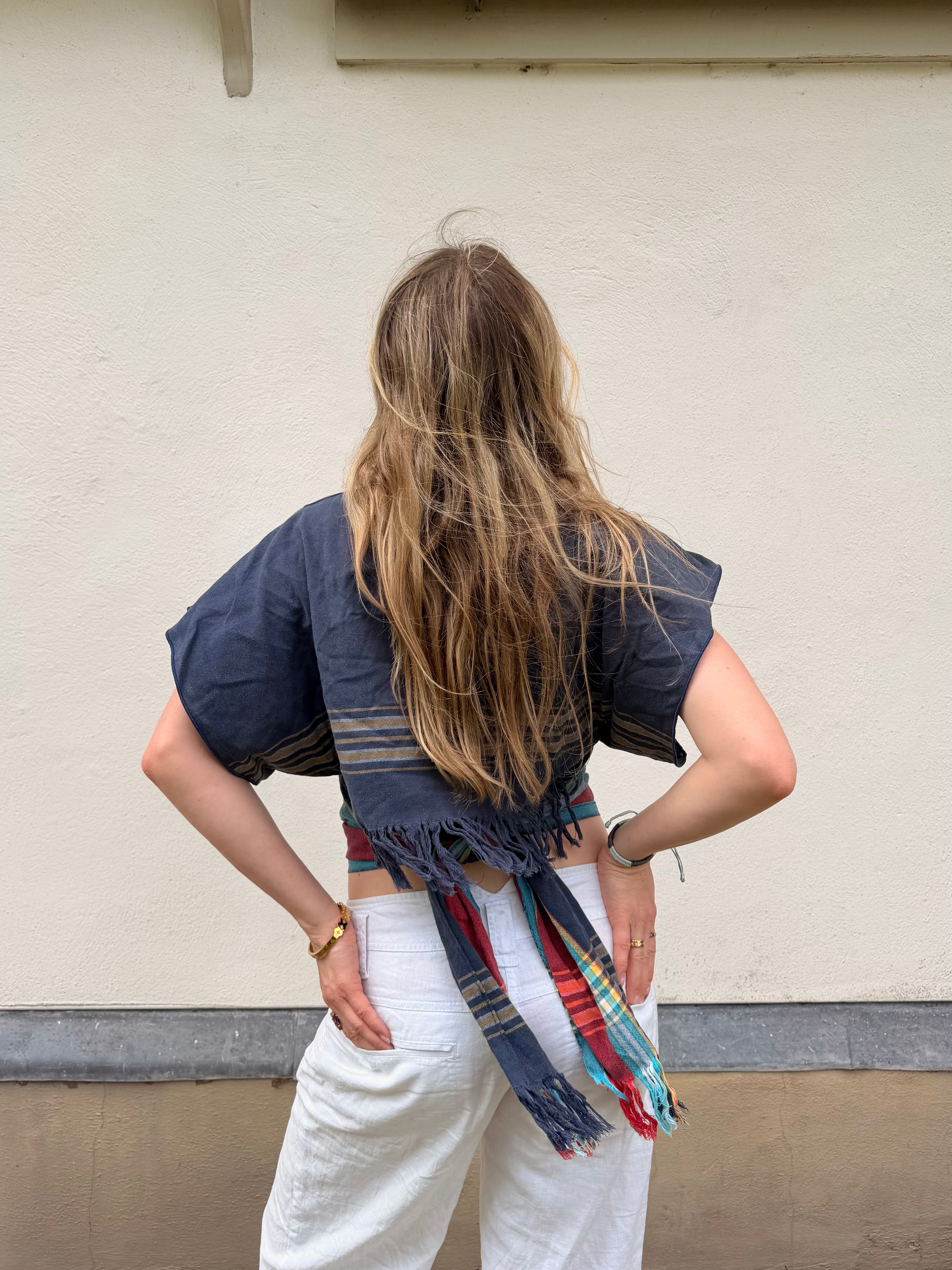The Maia Top Navy