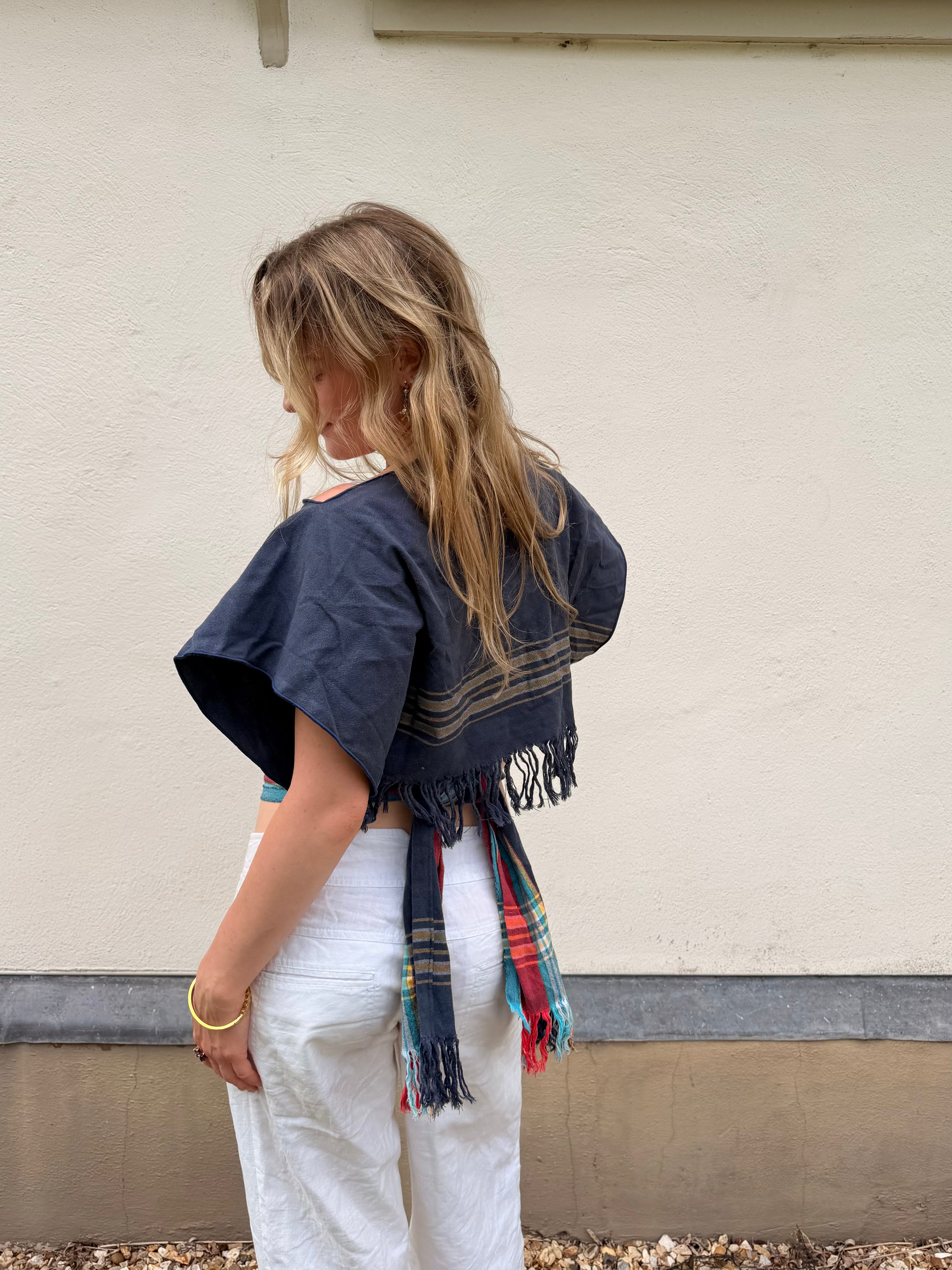 The Maia Top Navy