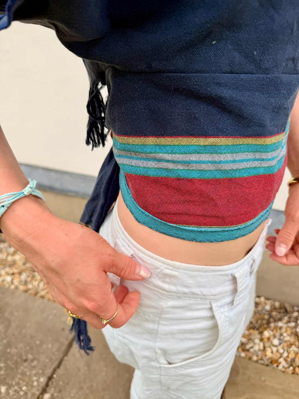 The Maia Top Navy