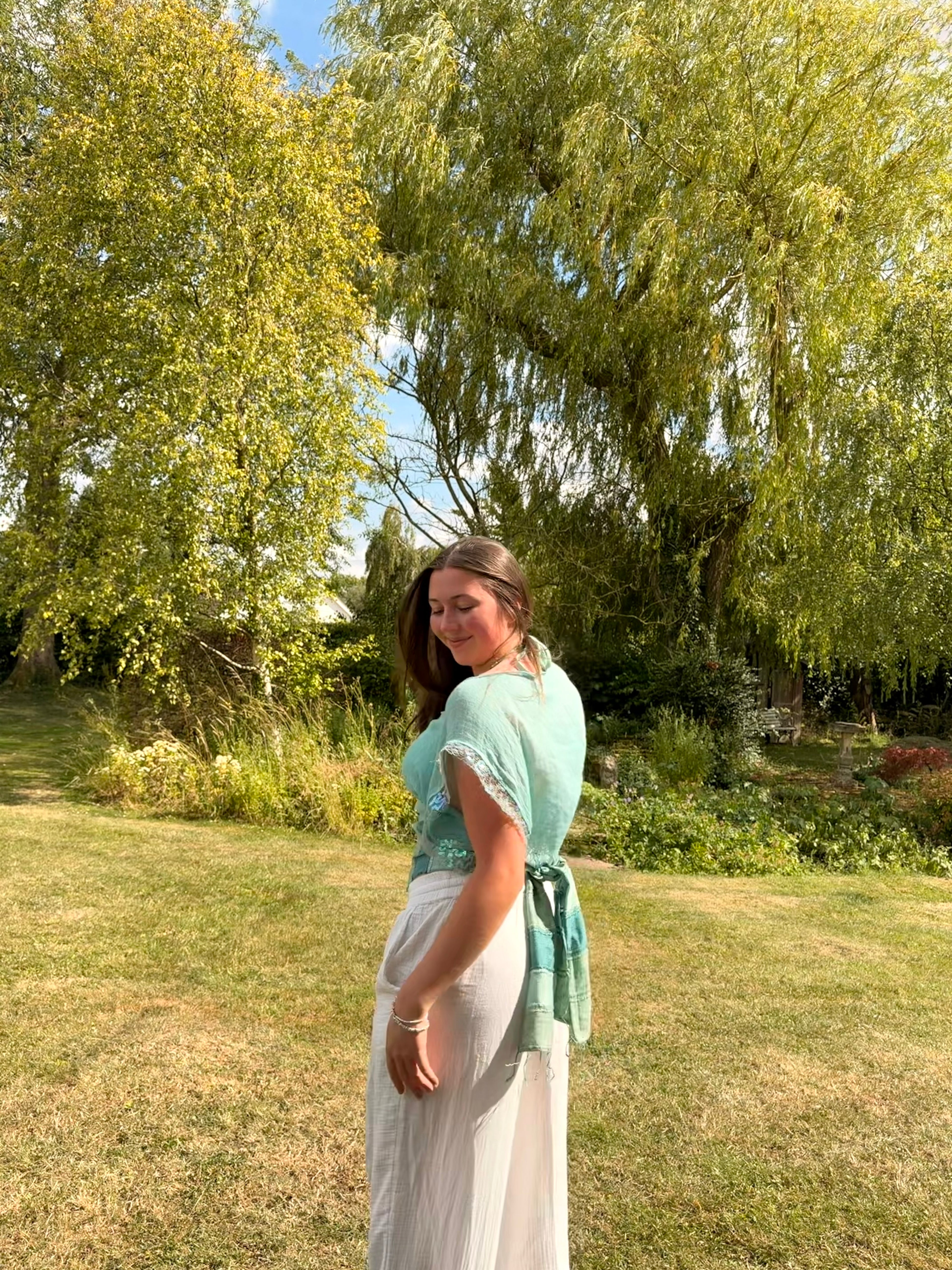 The Immy Top Aqua Mermaid
