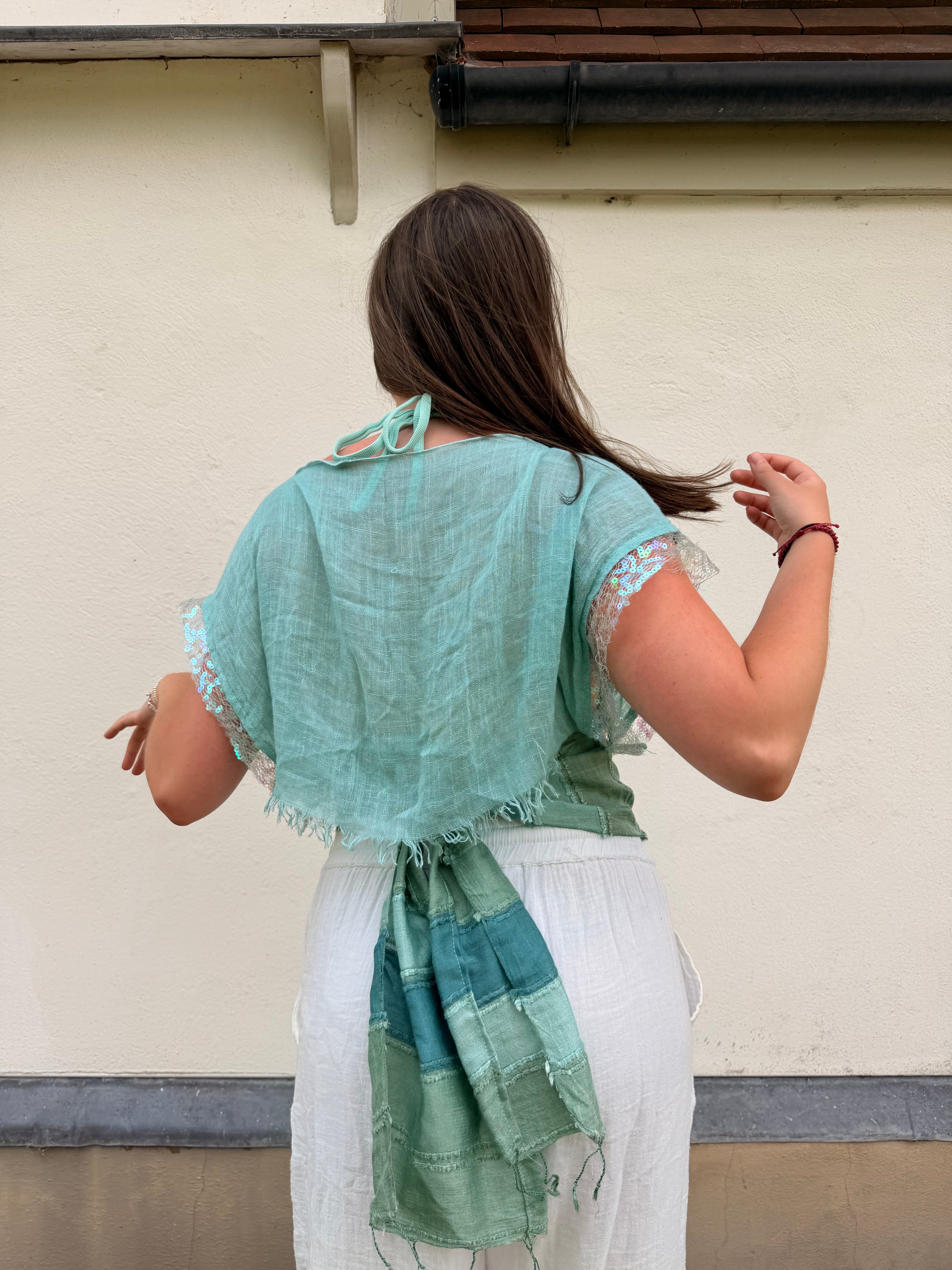 The Immy Top Aqua Mermaid