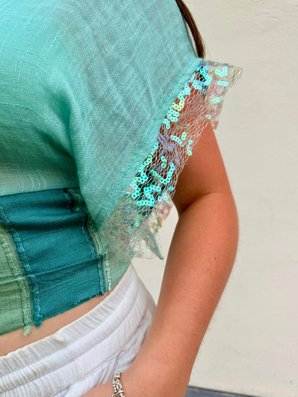 The Immy Top Aqua Mermaid