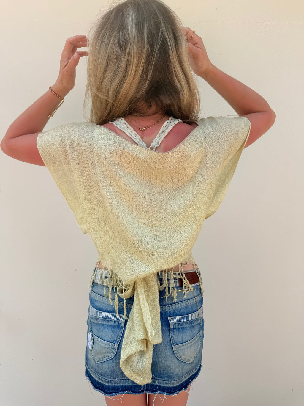 The Immy Top Gold