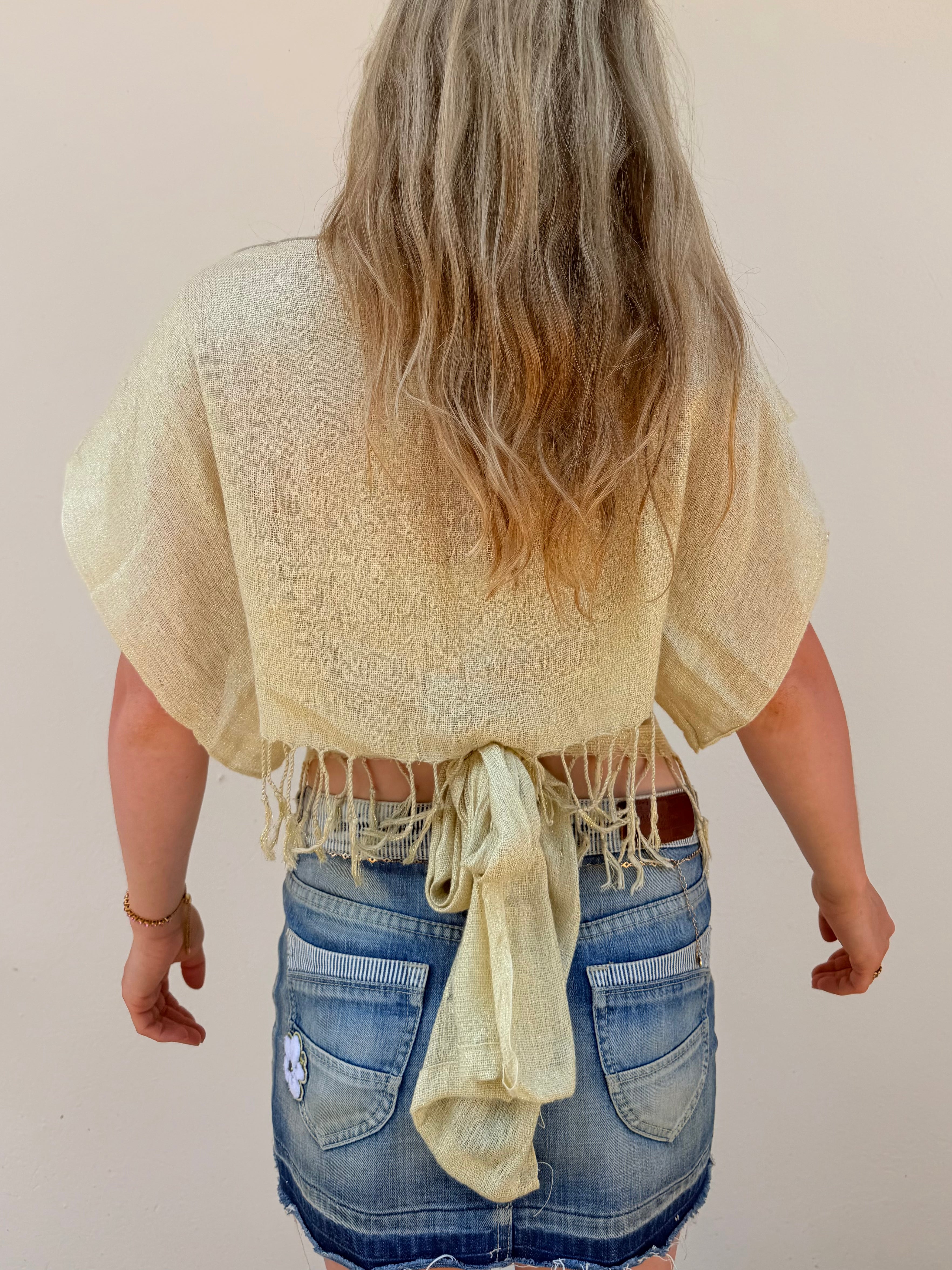 The Immy Top Gold