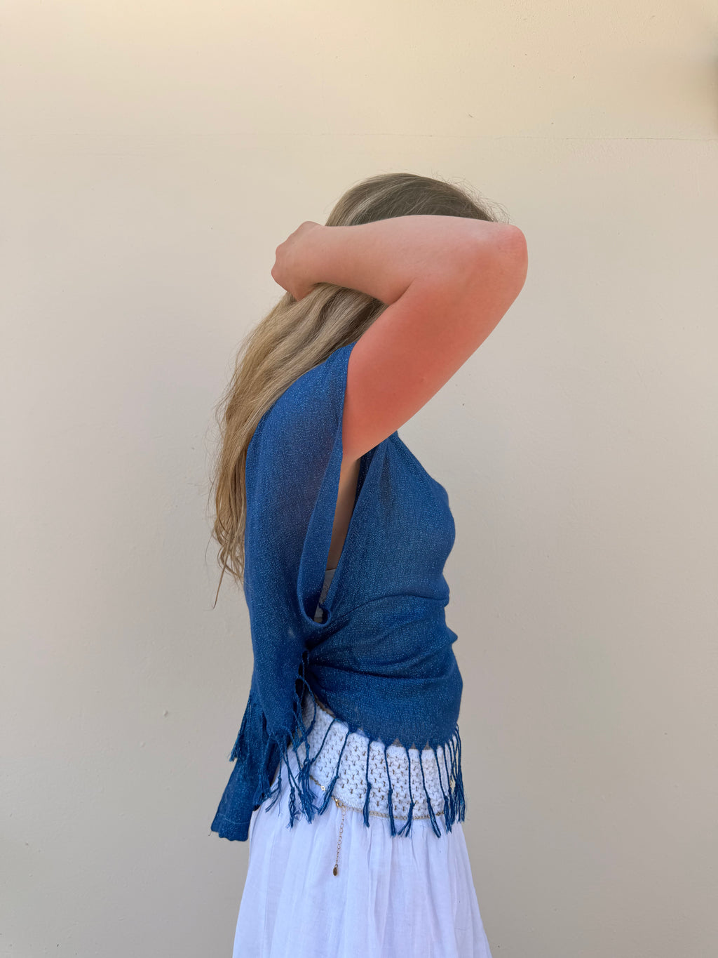 The Immy Top Sea Blue