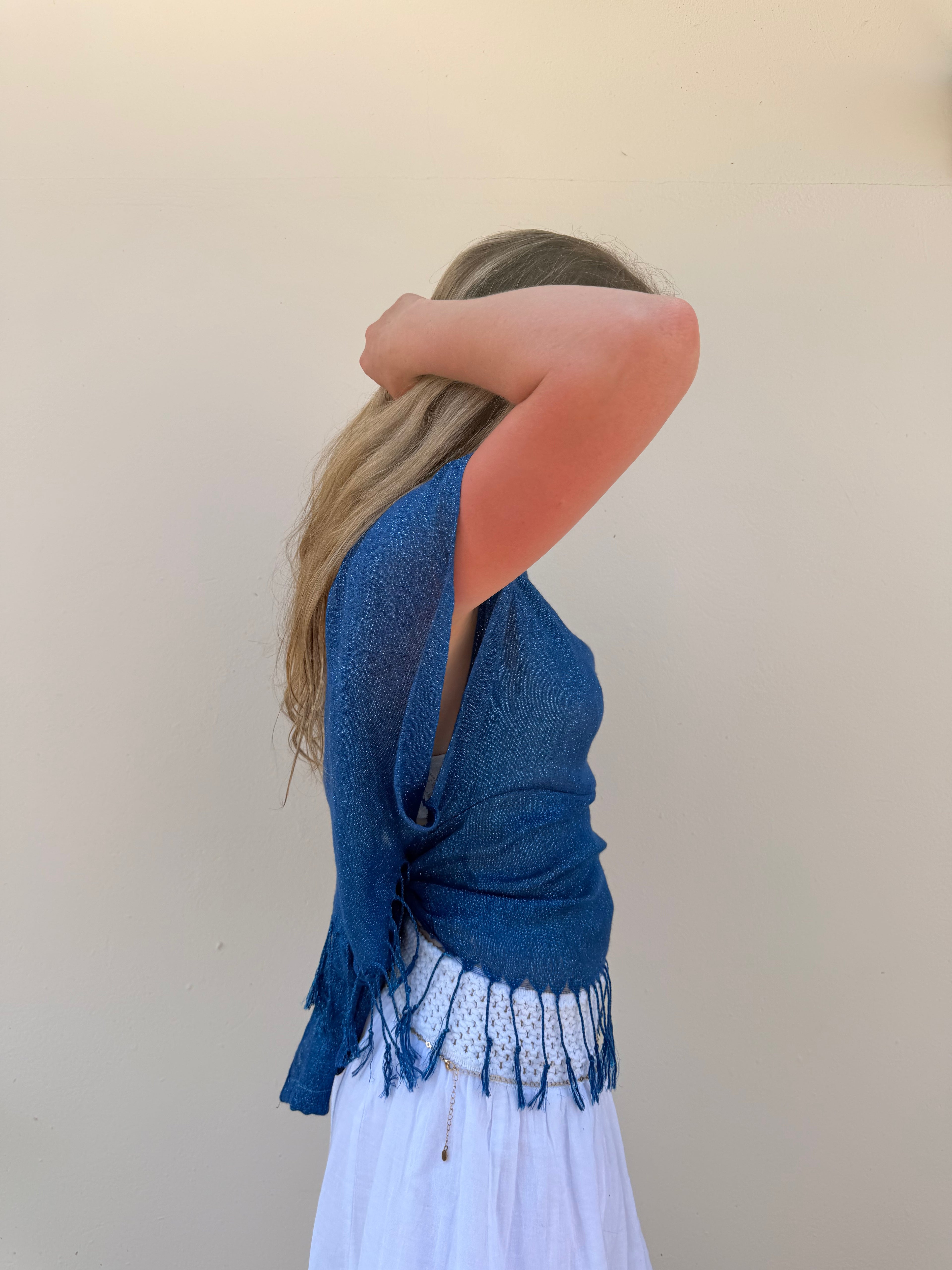 The Immy Top Sea Blue