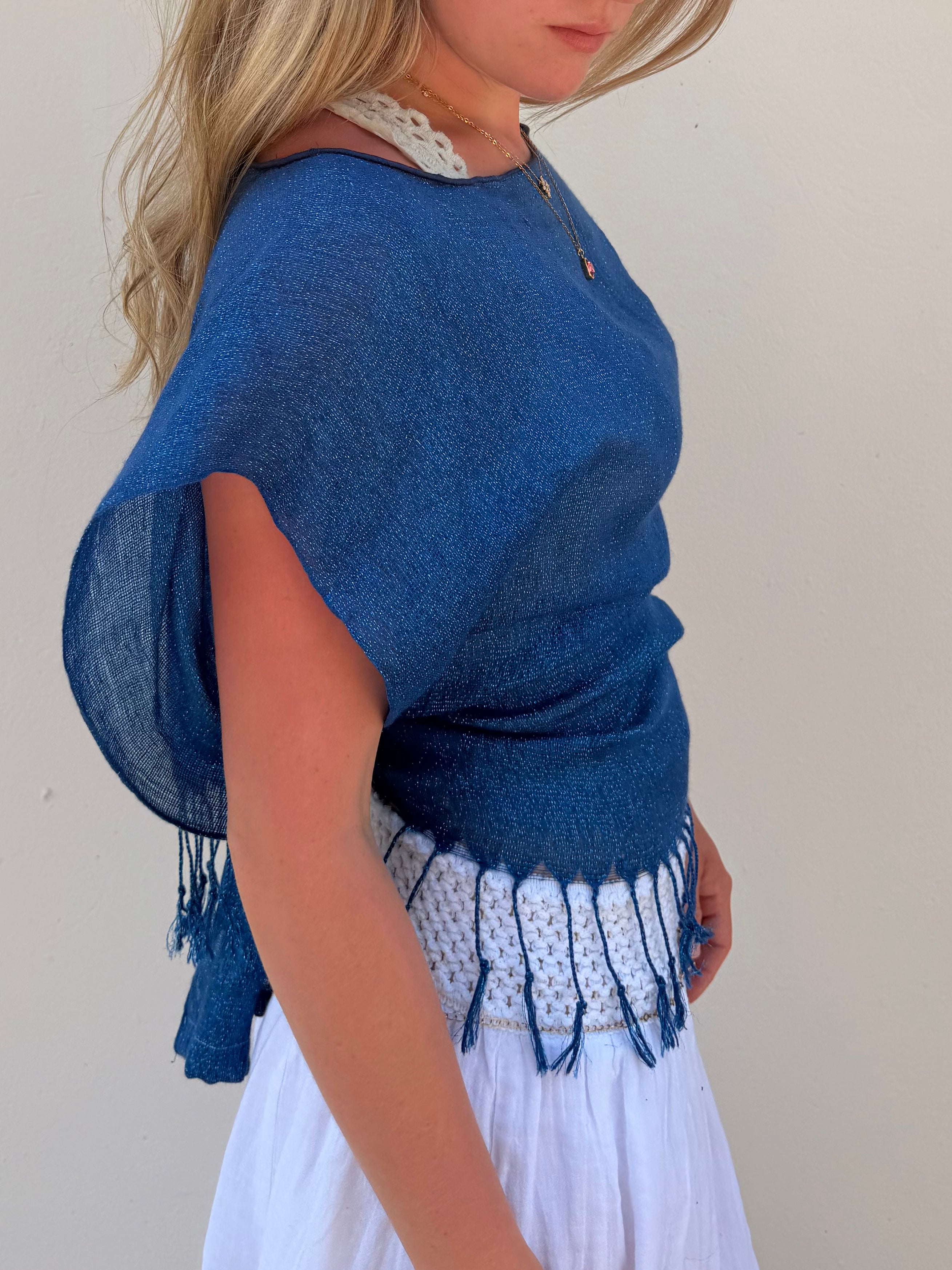 The Immy Top Sea Blue