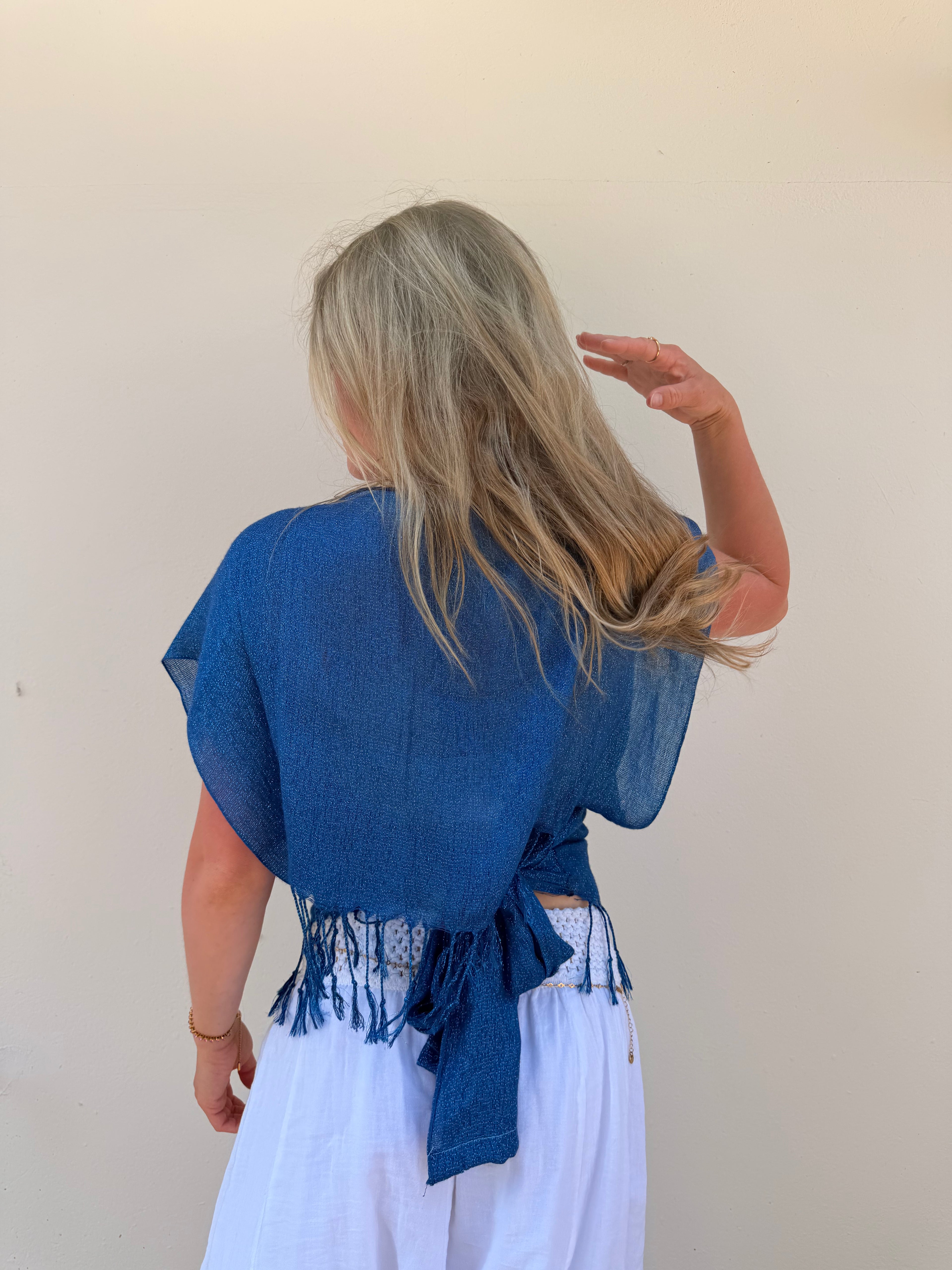 The Immy Top Sea Blue