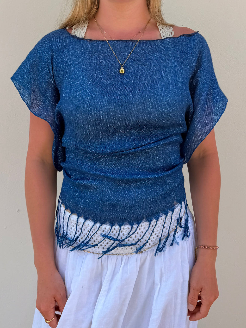 The Immy Top Sea Blue