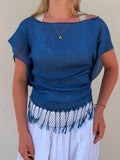 The Immy Top Sea Blue
