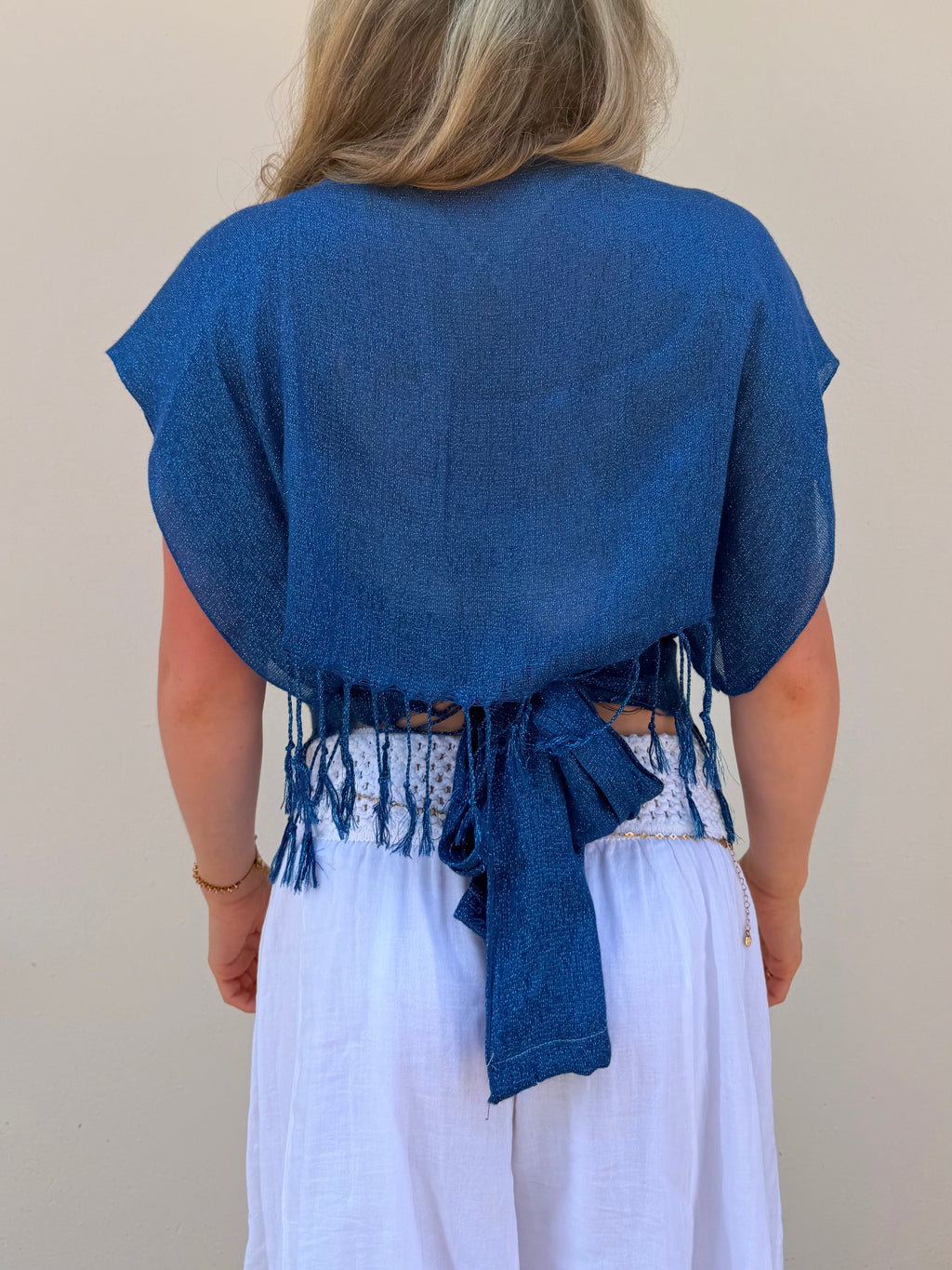 The Immy Top Sea Blue