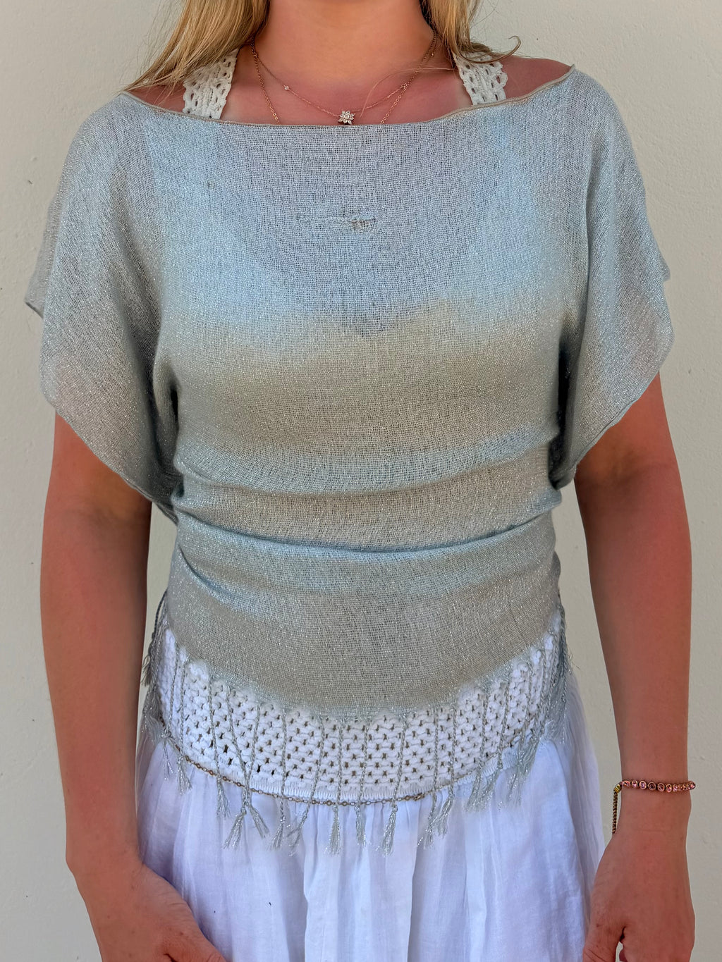The Immy Top Silver