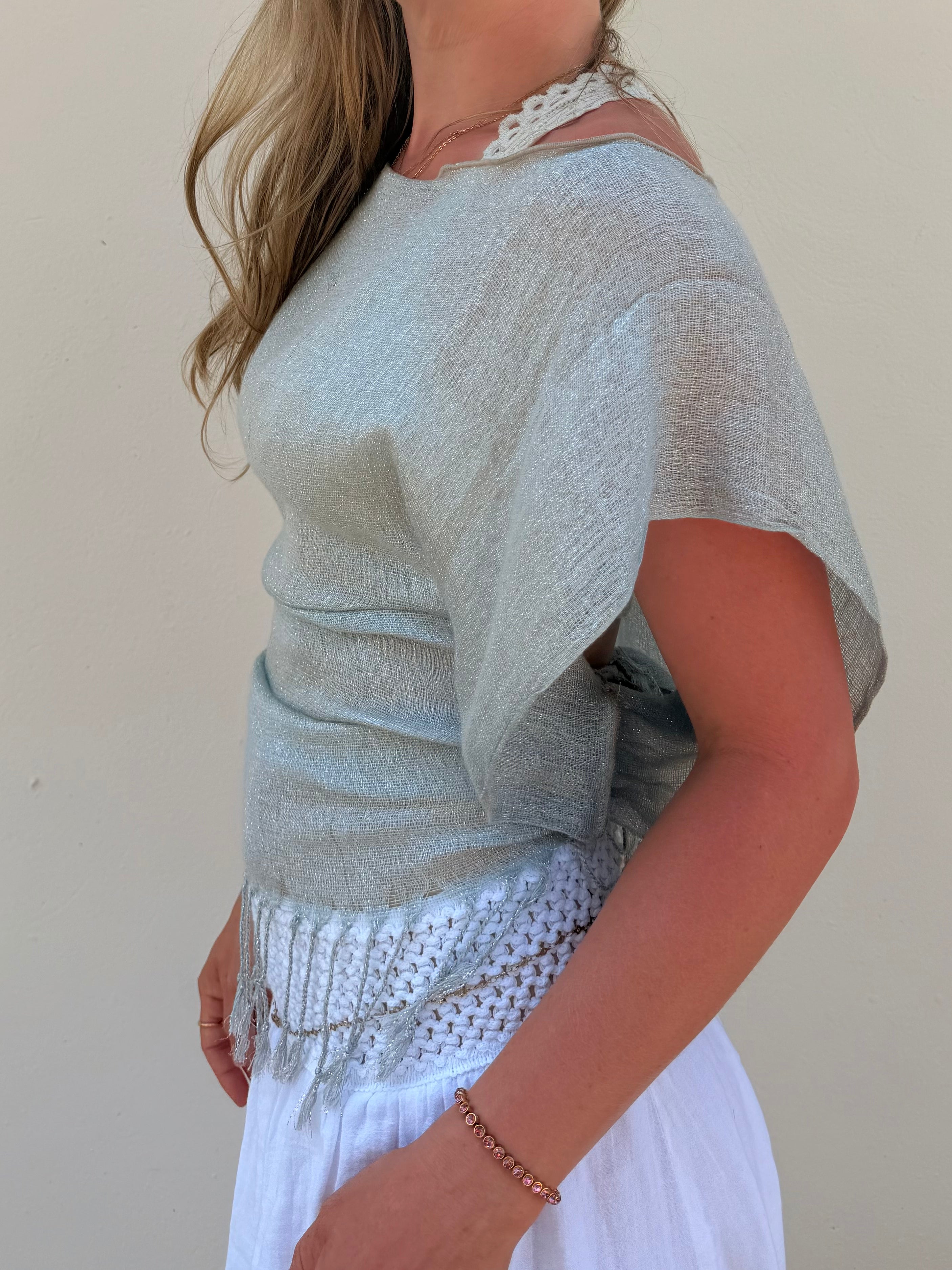 The Immy Top Silver