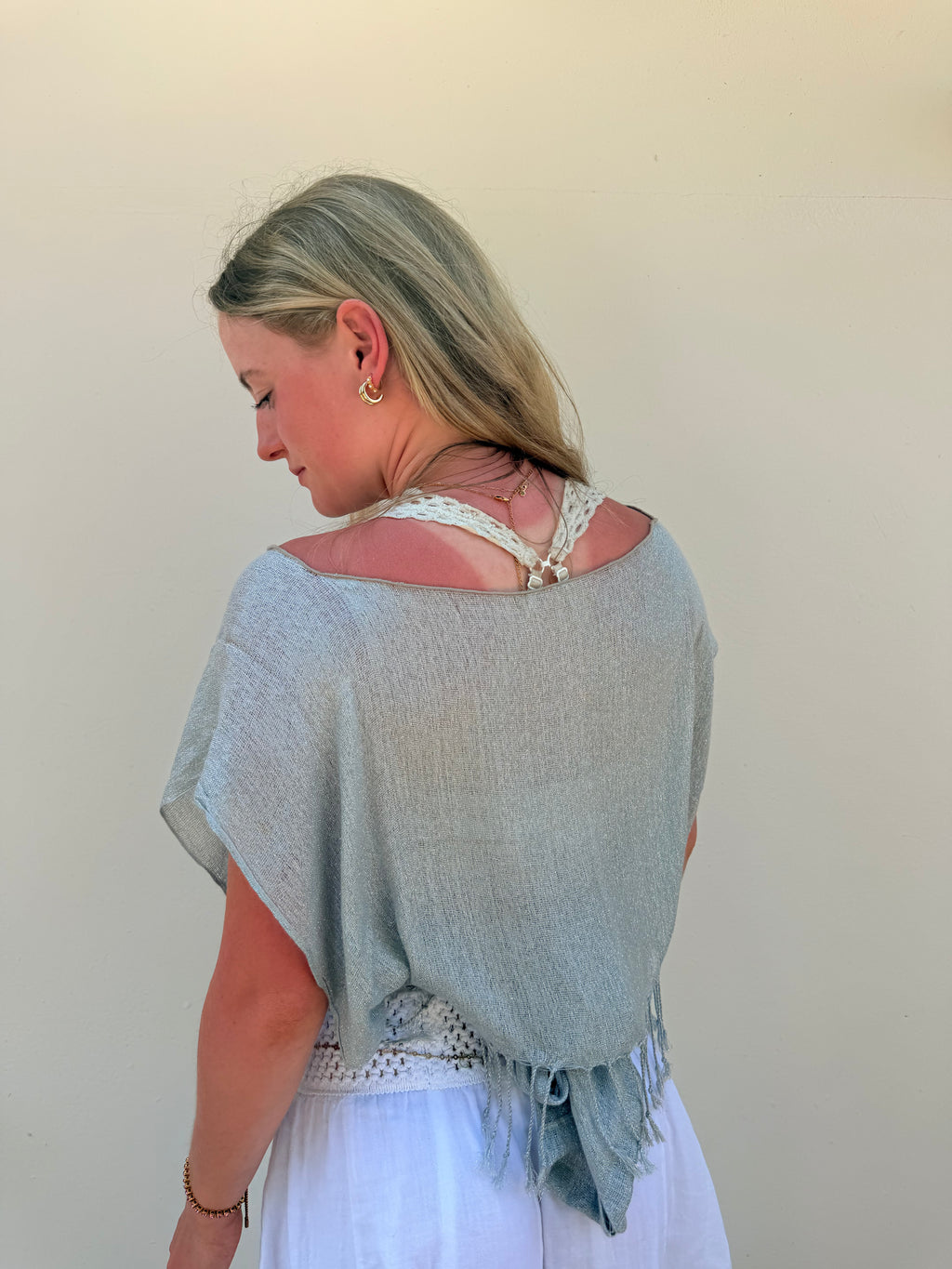 The Immy Top Silver