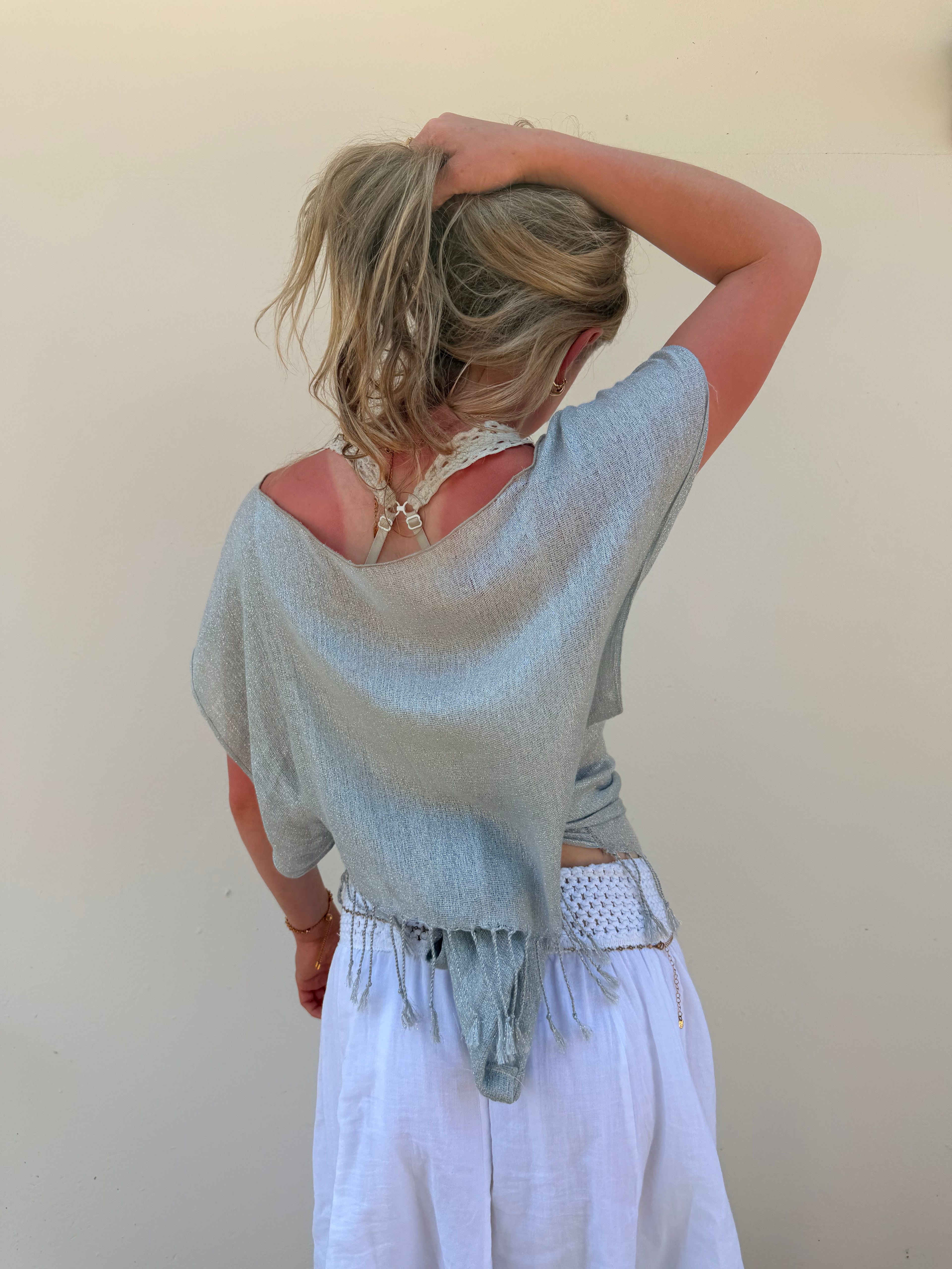 The Immy Top Silver
