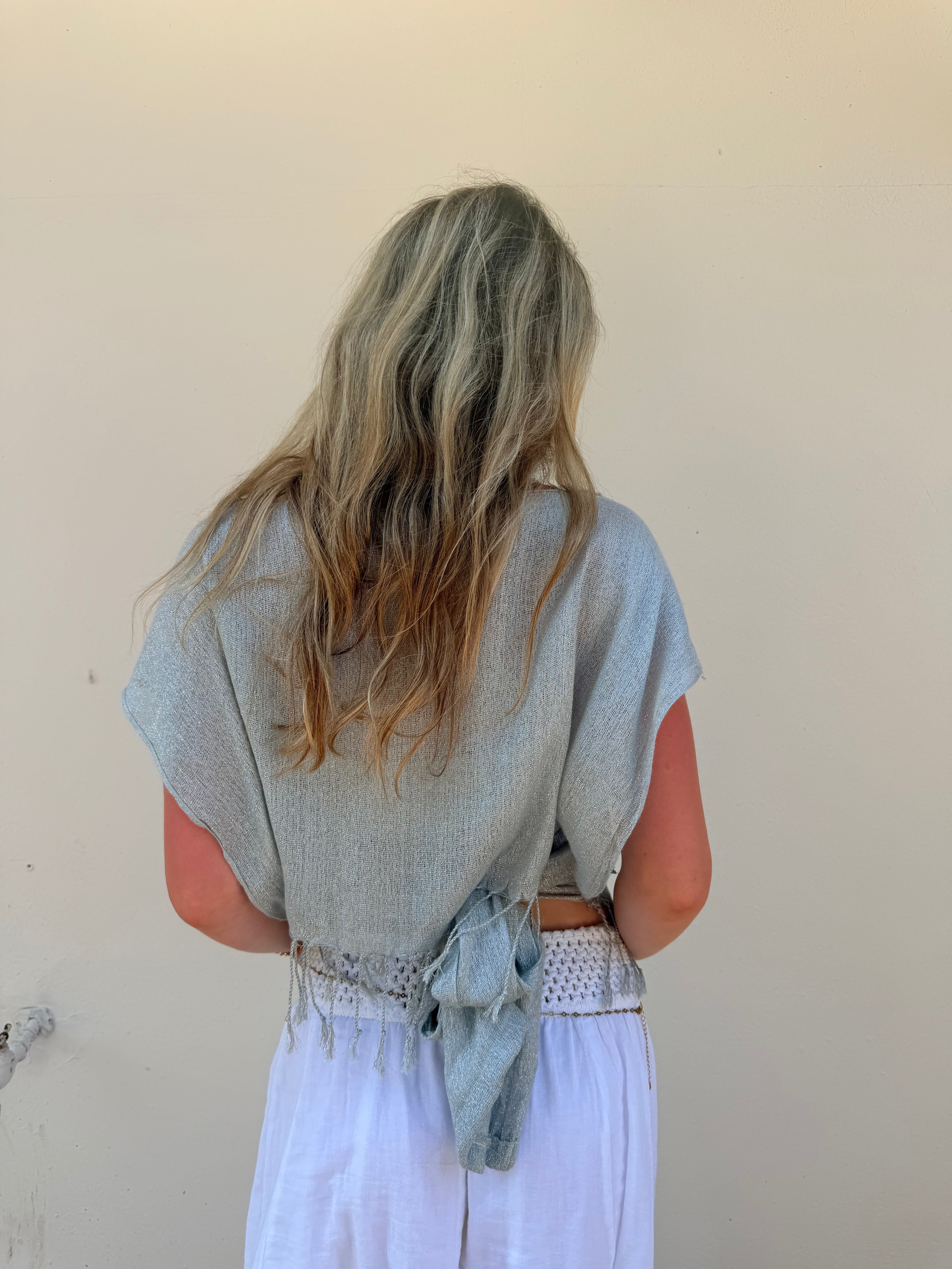 The Immy Top Silver