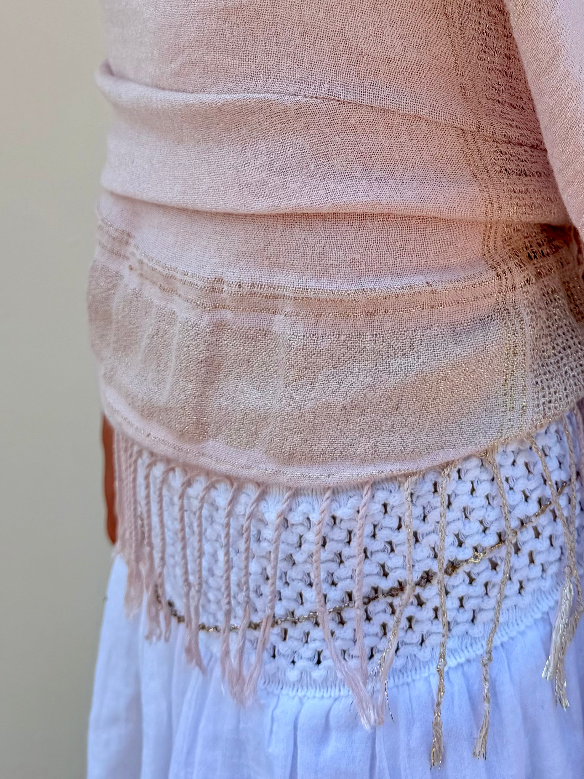 The Immy Top Pink & Gold