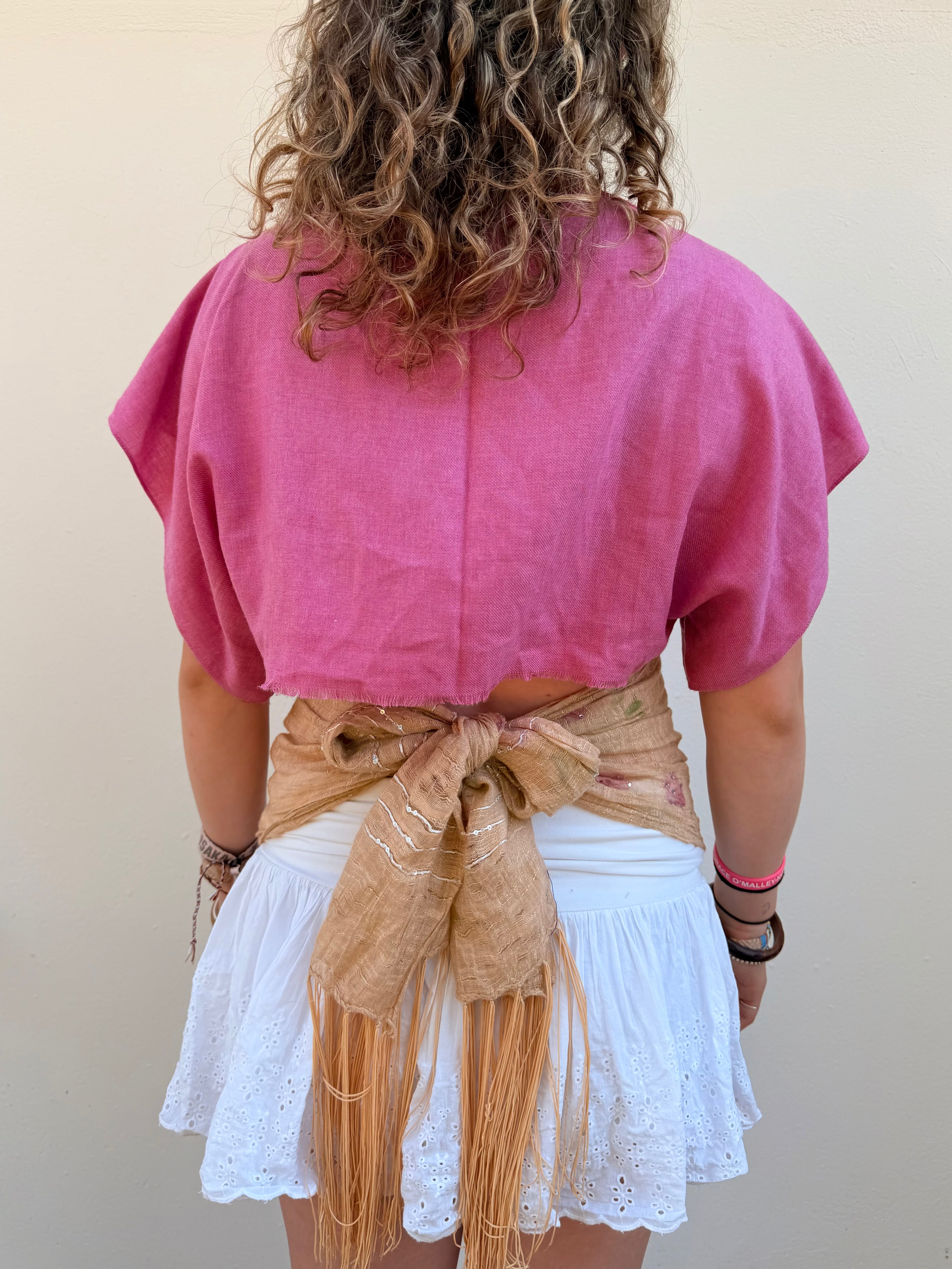The Lily Top Bright Pink