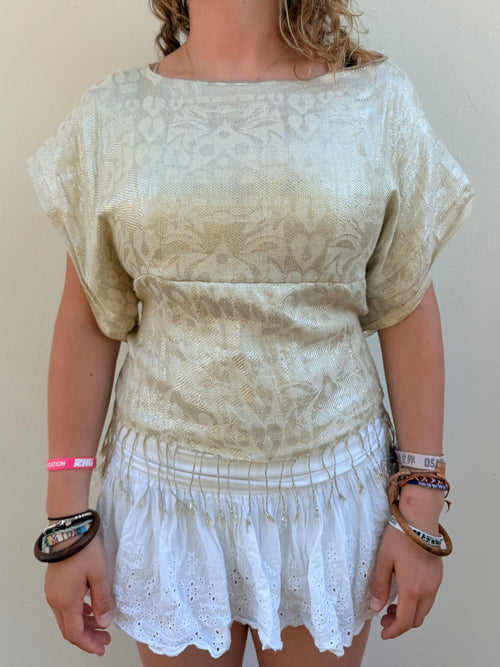 The Immy Top Aztec Gold