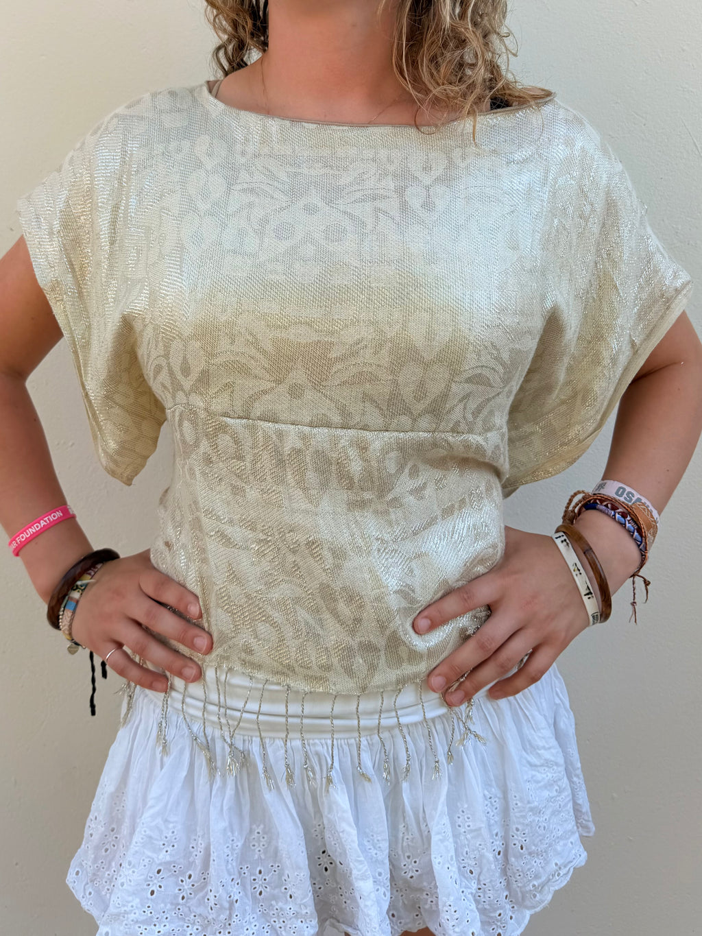 The Immy Top Aztec Gold
