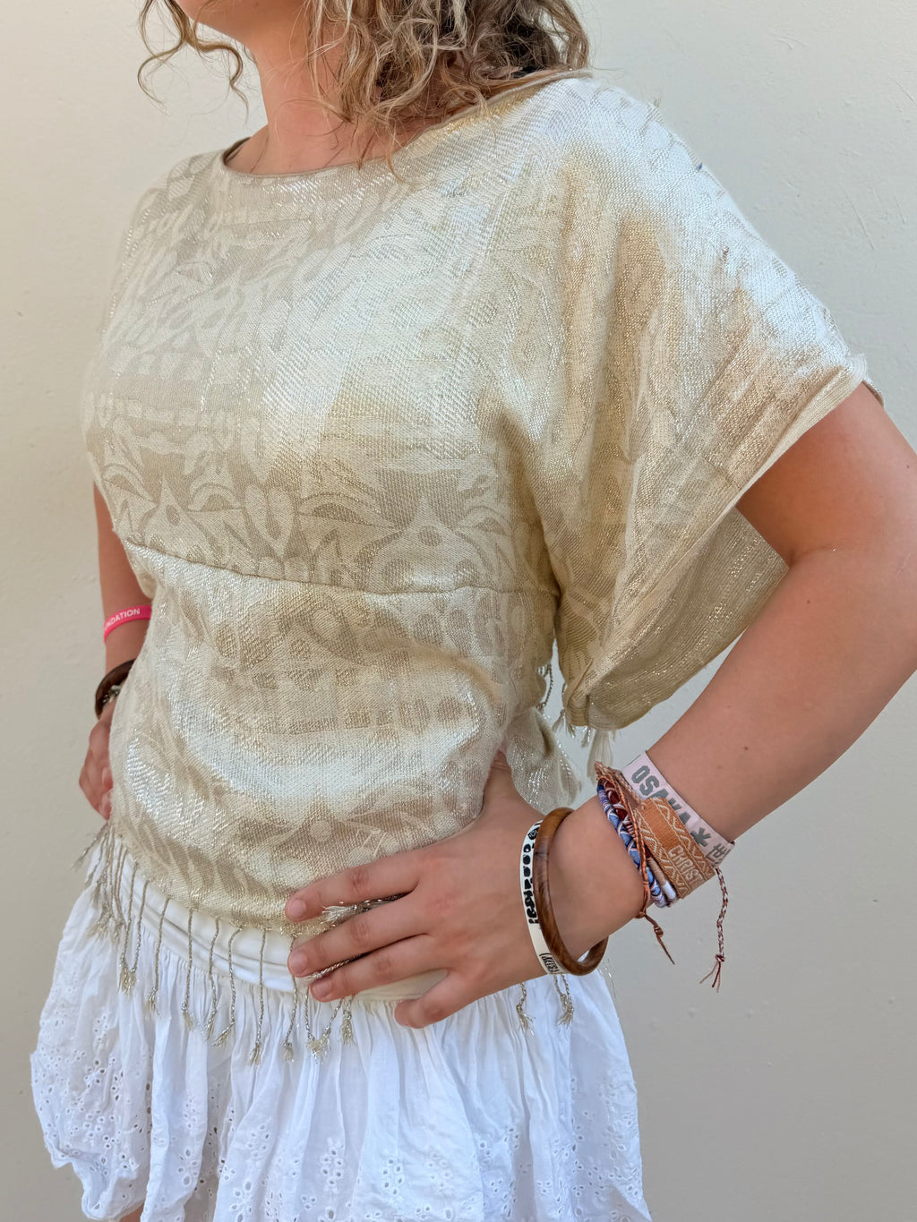 The Immy Top Aztec Gold