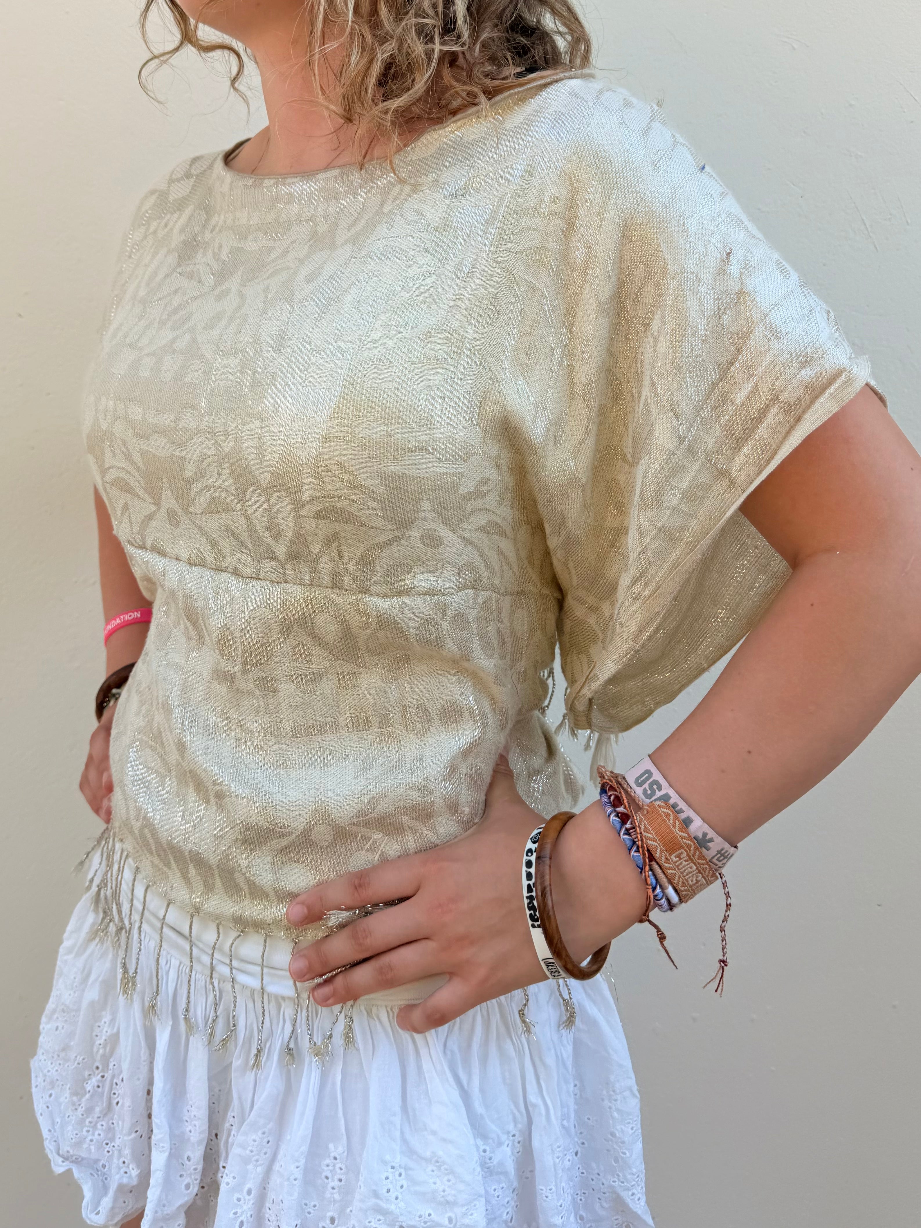 The Immy Top Aztec Gold
