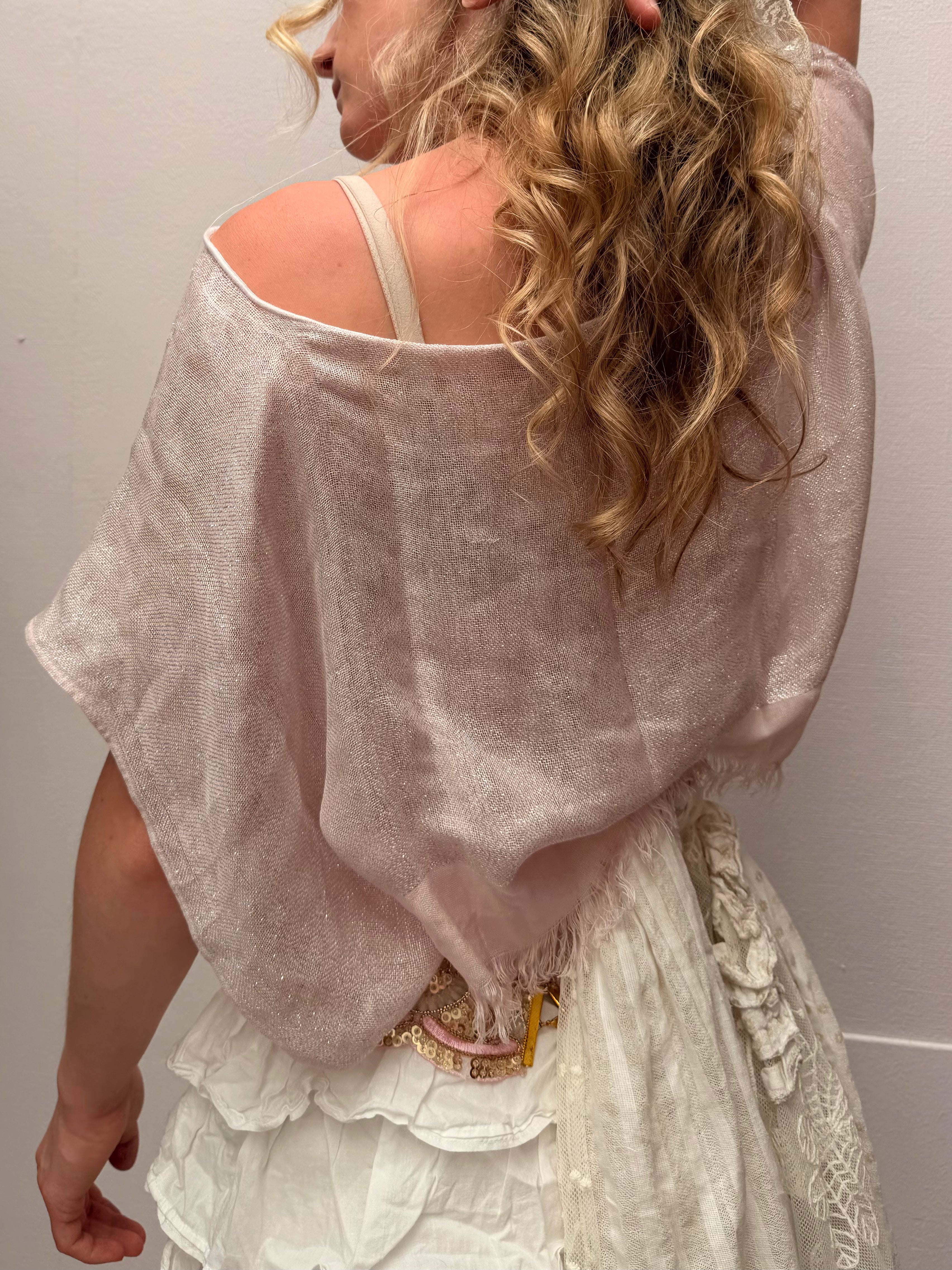 The Immy Top Pink Lace