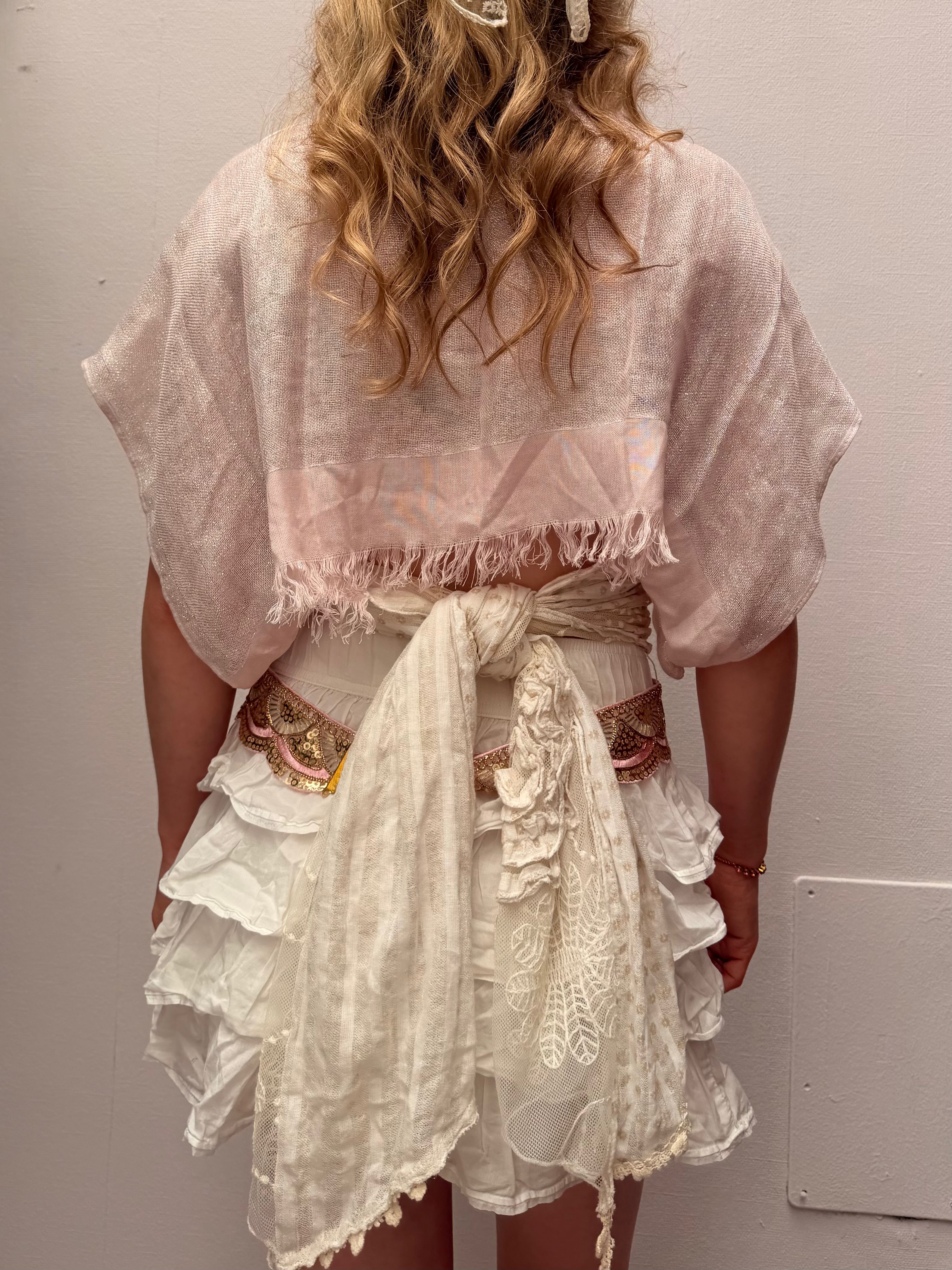 The Immy Top Pink Lace